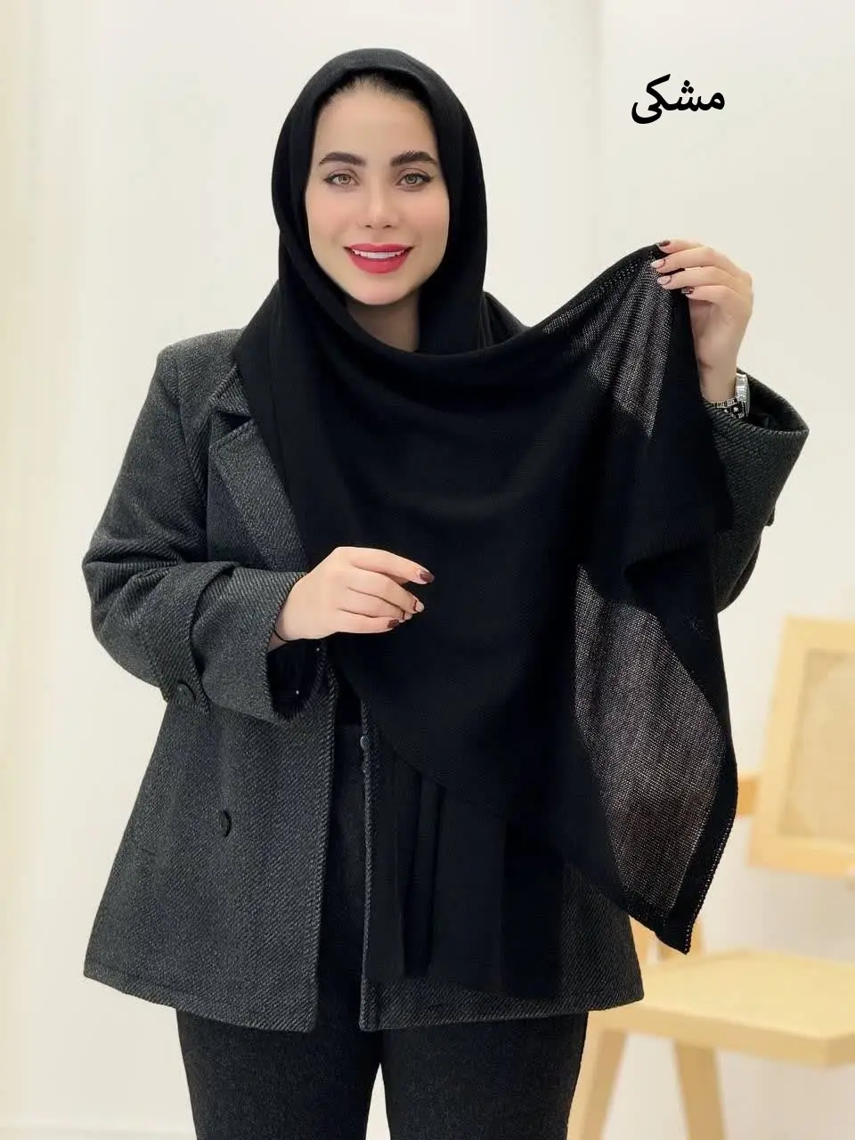 3688-شال بافت Angel